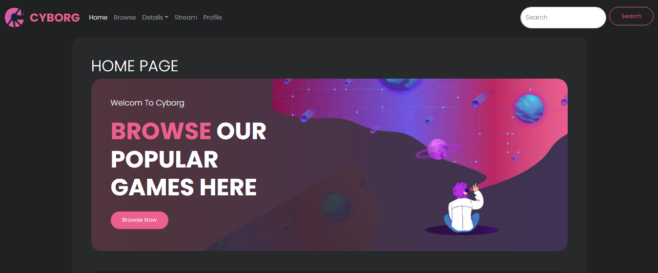 Games 'react app'
